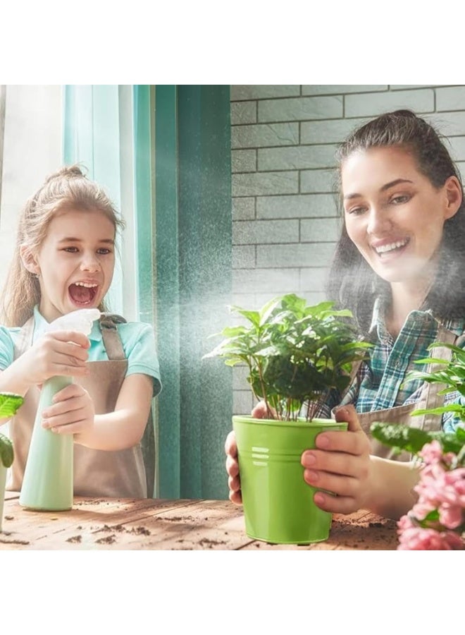 يلا جوي 10 حزمة معدنية معلقة أواني الزهور. زراعة شرفة حديدية للحديقة والديكور المنزلي - Image 2